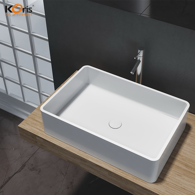 Горячая продажа нестандартного размера акриловой кухонной раковины Undermount